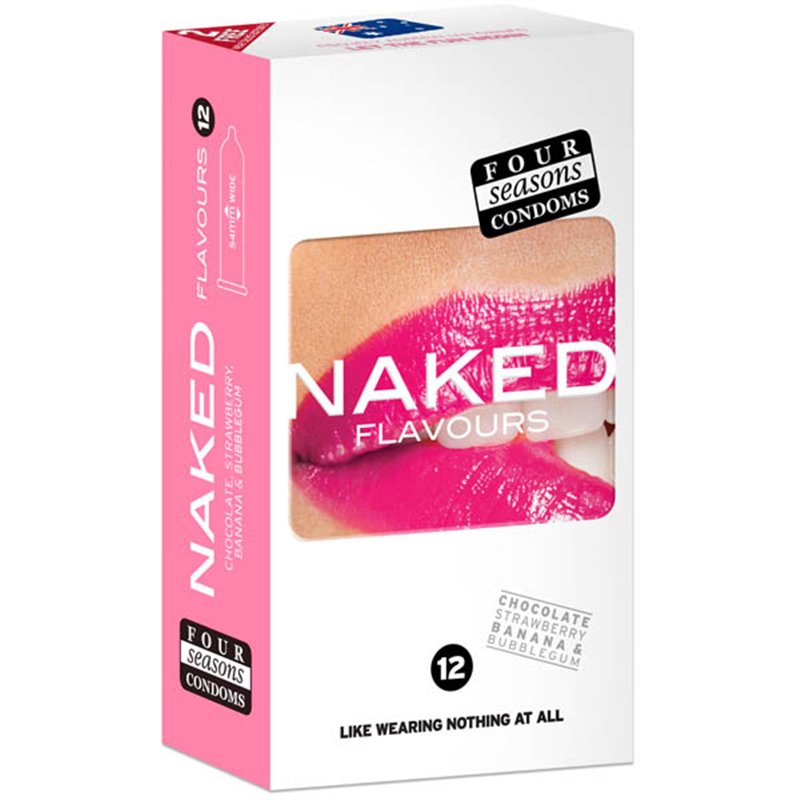 Four Seasons Naked Flavours Condoms 12's