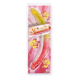 Shades 17'' Double Dong - Pink Yellow