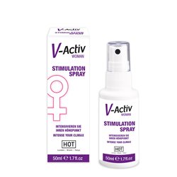 HOT V-Activ Stimulation Spray for Women - 50ml