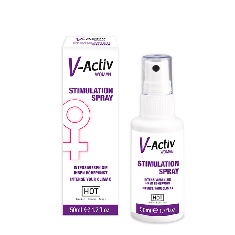HOT V-Activ Stimulation Spray for Women - 50ml