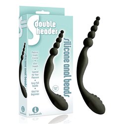 The 9's S-Double Header, Double Ended Anal Beads