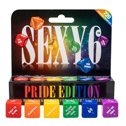Sexy 6 - Pride Edition Dice Game