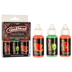 GoodHead Tingle Drops - 3 Flavour Pack