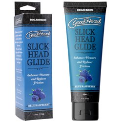 GoodHead Slick Head Glide - Blue Raspberry - 120ml