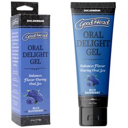 GoodHead Oral Delight Gel - Blue Raspberry - 120ml