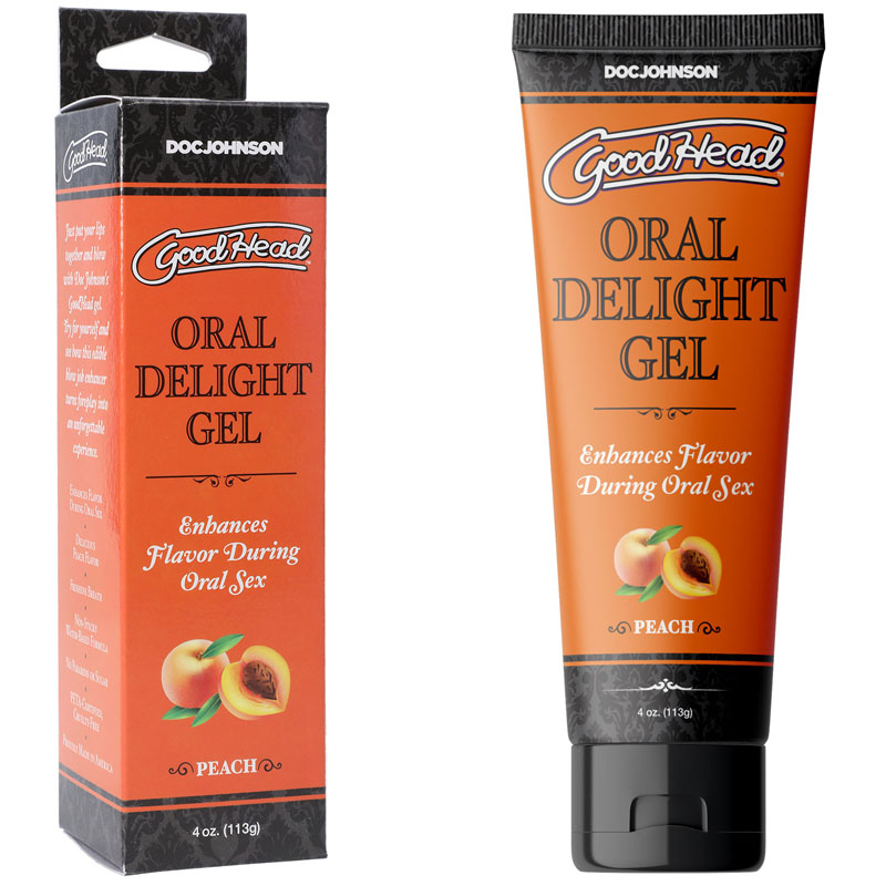 GoodHead Oral Delight Gel - Peach - 120ml