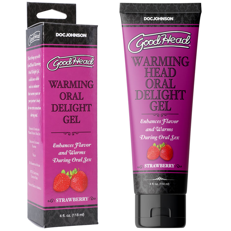 GoodHead Warming Head Oral Delight Gel- Strawberry