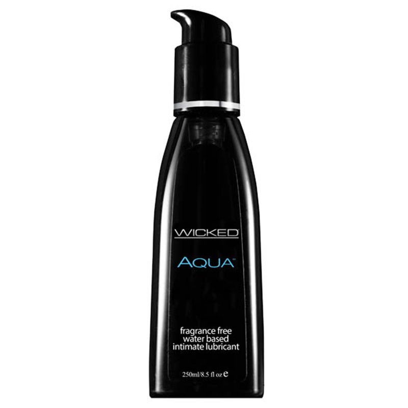 Wicked AQUA Unscented Lubricant - 250ml