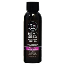 EB Hemp Seed Massage Oil SKINNY DIP - 59 ml