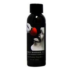 EB Edible Massage Oil - Strawberry 59 ml