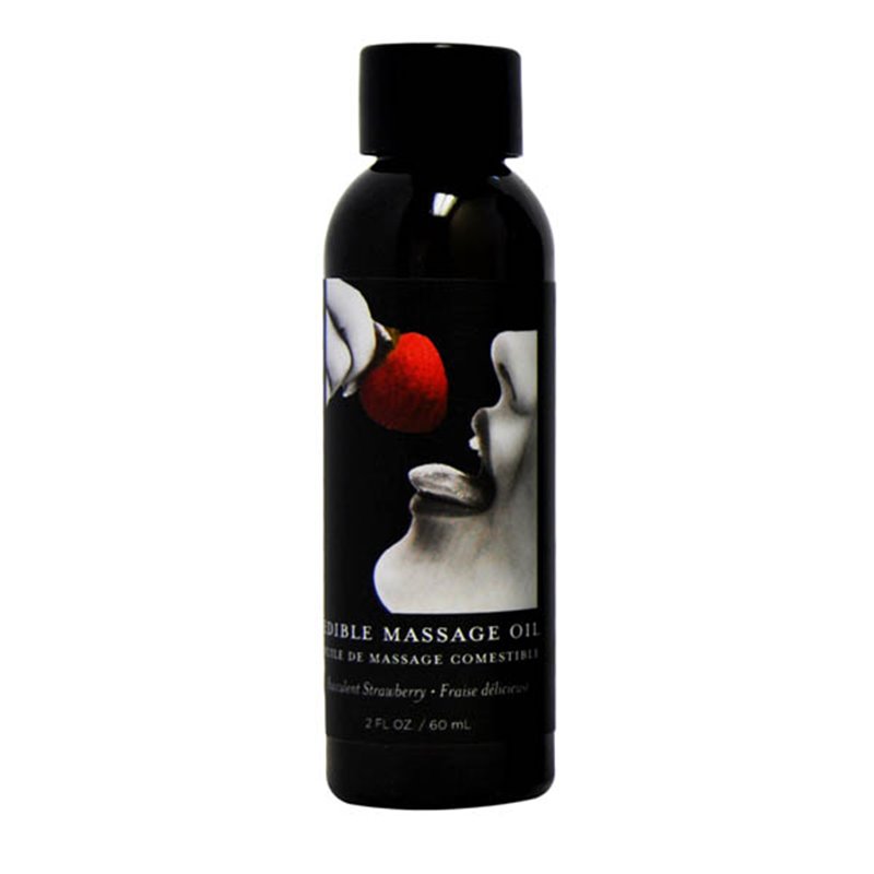 EB Edible Massage Oil - Strawberry 59 ml