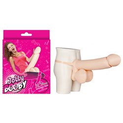 Jolly Booby - Inflatable 50 cm Penis with Strap