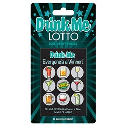 Drink Me Lotto Scratcher