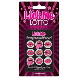 Lick Me Lotto Scratcher