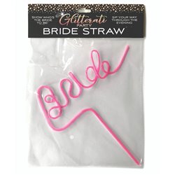 Glitterati - Bride Straw