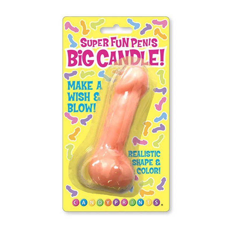 Super Fun BIG Penis Candle - Flesh
