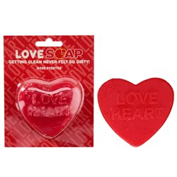 S-LINE Heart Soap - Love Heart - Rose Scented