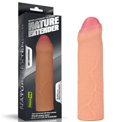 Nature Extender 1'' Silicone Uncut Extender Sleeve