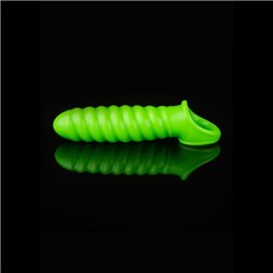 OUCH! Glow in Dark Swirl Stretchy Penis Sleeve