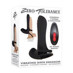 Zero Tolerance Vibrating Girth Enhancer - Black