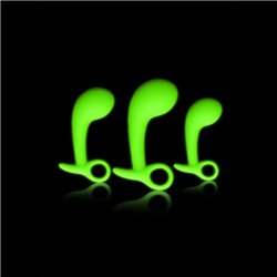 OUCH! Glow In Dark Prostate Kit - Set of 3