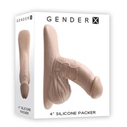 Gender X 4'' SILICONE PACKER - Light