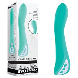Evolved COME WITH ME Vibrator - Teal