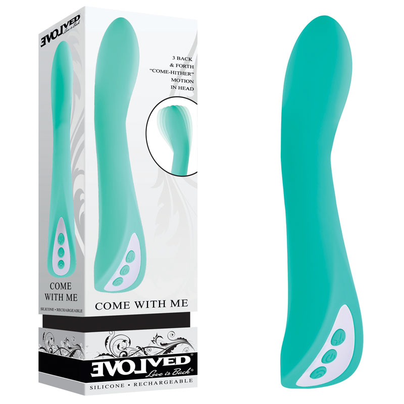 Evolved COME WITH ME Vibrator - Teal