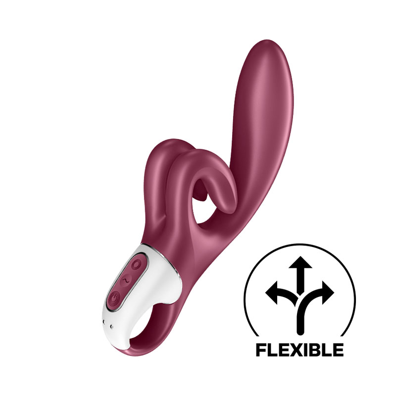 Satisfyer Touch Me Rabbit Vibe - Red