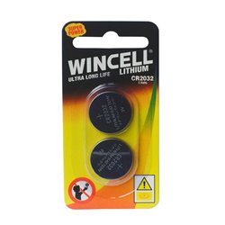 Wincell CR2032 Lithium - 2 Pack
