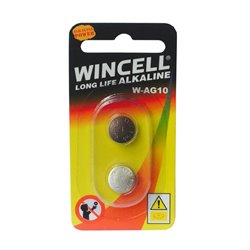 Wincell LR1130 (AG10) - 2 Pack