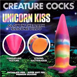 Creature Cocks Unicorn Kiss Silicone Dildo  - Little Desires Australia