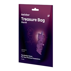 Satisfyer Treasure Bag Medium - Violet - Little Desires Australia