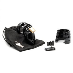 Chastity Cock Cage Kit - Black
