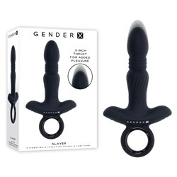Gender X SLAYER Thrusting Butt Plug