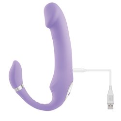 Gender X ORGASMIC ORCHID Strapless Strap-On- Lilac