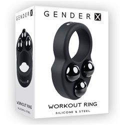 Gender X WORKOUT RING - Black