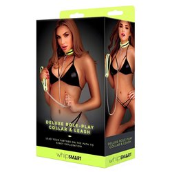 WhipSmart Glow Deluxe Role-Play Collar & Leash