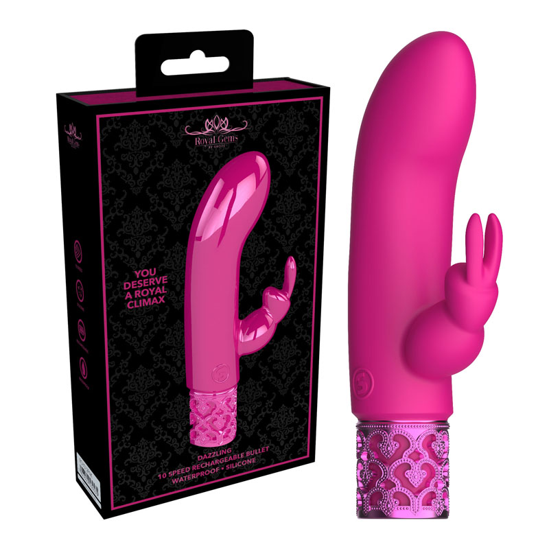 ROYAL GEMS Dazzling - Rechargeable Bullet - Pink