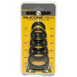 Boneyard Silicone Ring 5 Piece Kit - Black
