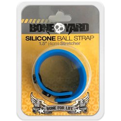 Boneyard Silicone Ball Strap - Blue
